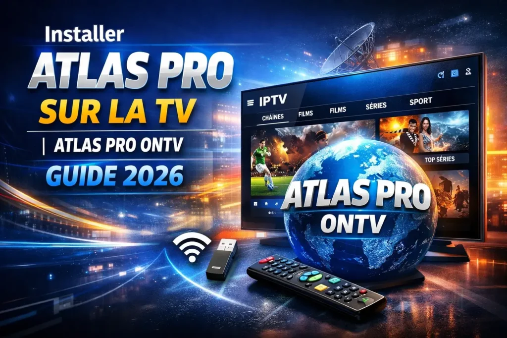 Installer Atlas Pro sur la TV ONTV guide complet 2026