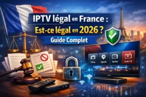 IPTV légal en France en 2026 explication légalité IPTV France guide complet streaming légal IPTV