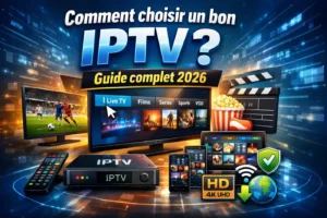 Comment choisir un bon IPTV en 2026 avec guide complet, qualité HD 4K, VOD, live TV et streaming stable