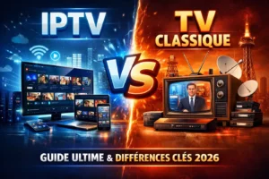 IPTV vs TV classique 2026 comparaison des différences clés entre IPTV moderne et télévision traditionnelle